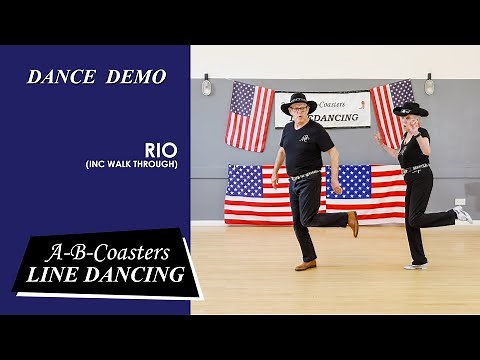 RIO - Line Dance Demo & Walk Through