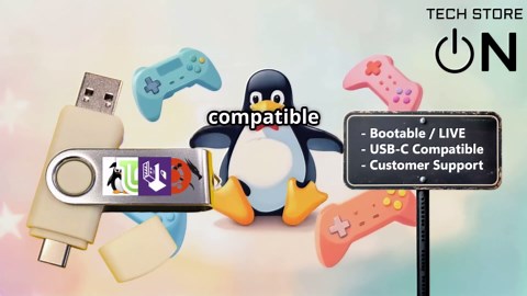 Linux Mint Cinnamon Bootable USB Flash Drive for PC – Install or Run Live Operating System – Fast, Secure & Easy Alternative to Windows or macOS with Office & Multimedia Apps