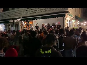 Miami Beach wild spring break nights follow calm days