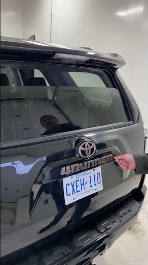 Toyota 4Runner : How to open rear glass!