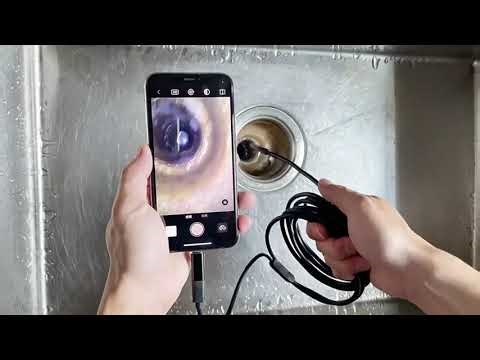 INSKAM Endoscope Inspection Camera 3 in 1 Micro USB/Type-C Mini
