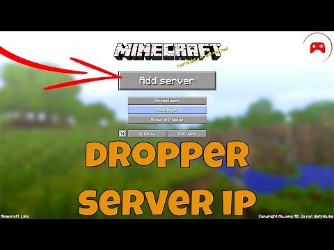 Minecraft Dropper Server IP Address