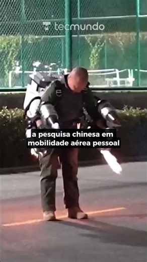 He flew just like Iron Man!