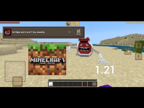 Bridge worm mod minecraft bedrock 1.21