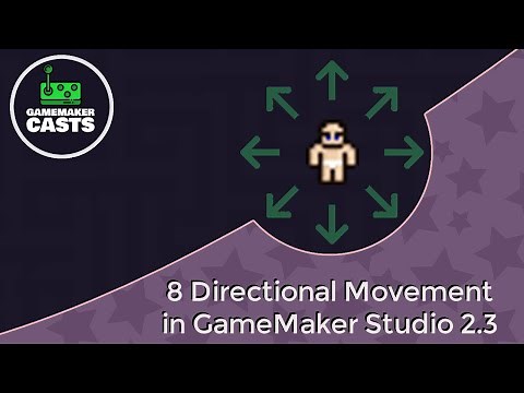 8 Directional Movement in GameMaker Studio 2