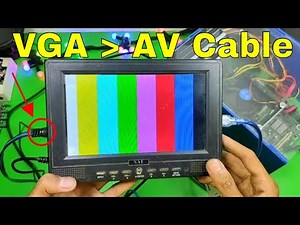 VGA To AV (RCA) Cable