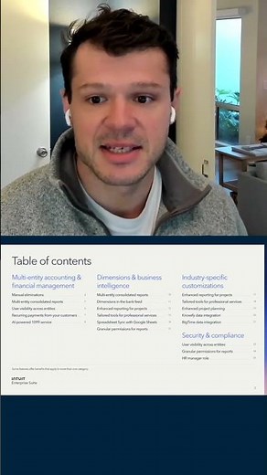 Multi-entity accounting and much more are now available in Intuit Enterprise Suite