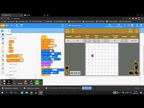 VEXcode VR Variables and functions