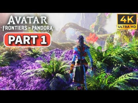 Avatar Frontiers of Pandora - Third Person Gameplay Walkthrough Part 1 (4K60FPS)