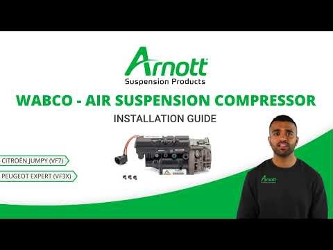 WABCO OES Air Suspension Compressor installation video for Citroën Jumpy & Peugeot Expert (VF7/3X)