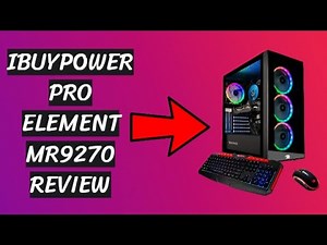 iBUYPOWER Pro Element MR9270 Review, i7-9700F + RTX 2060 6GB Combo - The Tech Bite
