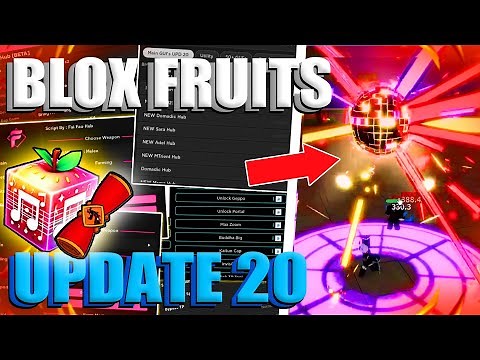 [UPDATE 20] ROBLOX Blox Fruits Scripts GUI | Auto Farm Scrolls, Fighting Styles | FARM FRUITS (NEW)