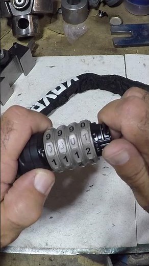 #shorts Kryptonite Chain Lock: Easy Combo Setup