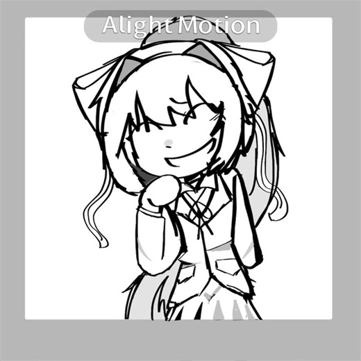 Just Monika.