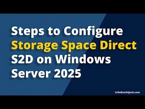 Steps to Create Storage Space Direct (S2D)