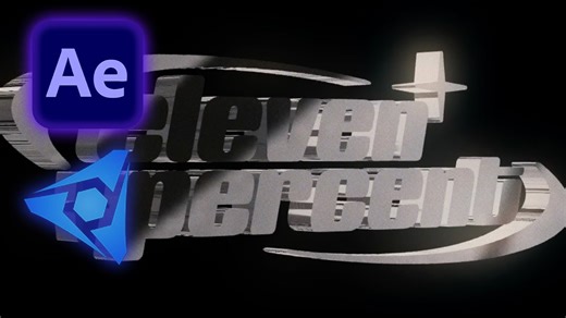 Make a 3D Chrome Rotating Logo Effect — After Effects Tutorial