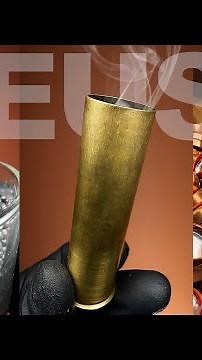 OLD BRASS SHOTGUN SHELL