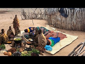 Hardworking Desert Women 🌵 Cooking Authentic Lunch & Morning Routine Only in Africa