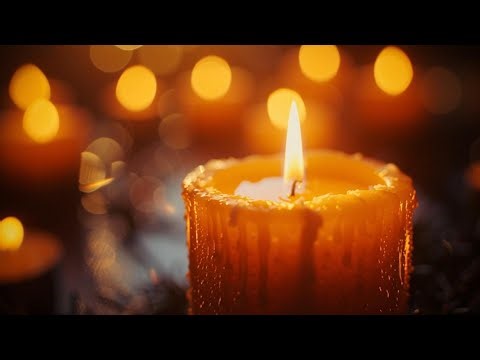 Candlelight Loop (1+ Hour) | Warm Flickering Candles Ambience (No Music)