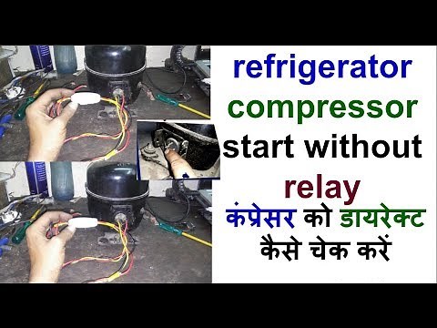 refrigerator compressor start without relay primax channel