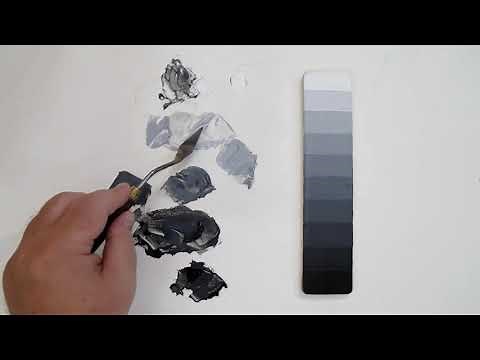 Painting Basics, Controlling Values For A Value Scale