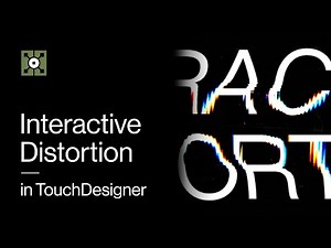 INTERACTIVE DISTORTION | TouchDesigner Tutorial