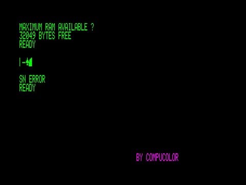 Intelligent Systems Corporation Compucolor II (1977)