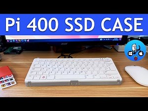 Great Raspberry Pi 400 SSD case