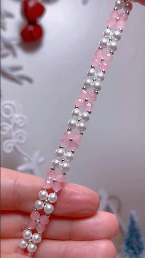 DIY CHRISTMAS Holidays BRACELET 💗Cute & Easy GIFT Idea #diy #handmade #bracelet #craft