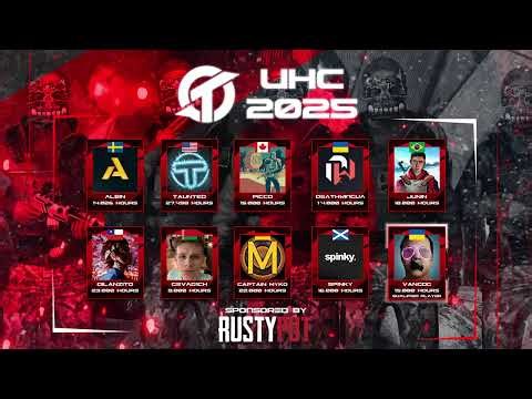 We hosted The FIRST Rust ESPORTS Tournament (Rust UHC)