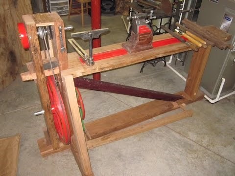 The Foot Powered (Treadle) Lathe