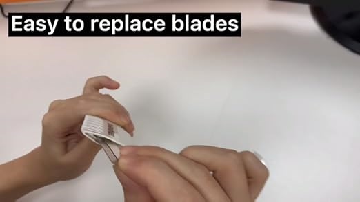 Razor Comb for Hair Cutting: Easy to replace blades