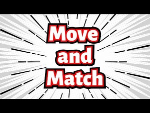 Move and Match | Fine Motor Activity | Visual Scanning Activity | Movement Break