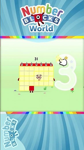 Numberblocks World - Meet Numberblock Thirty One and Learn How to Trace the Number 31 | BlueZoo Game