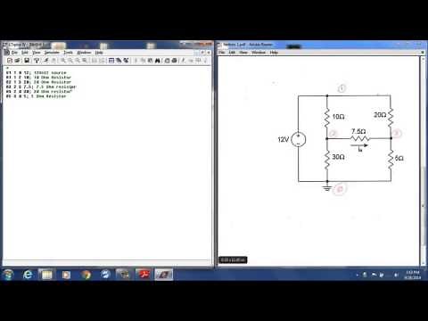 LT Spice Netlists tutorial 1