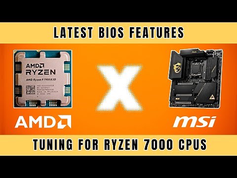 New BIOS Tuning Guide For Ryzen 7950X3D CPU & Features on MSI Motherboards | Boost Your Performance!
