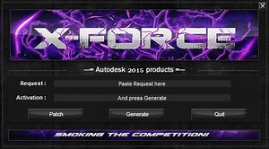 X-force KeyGenerator. Autodesk Products. (2015) ALL