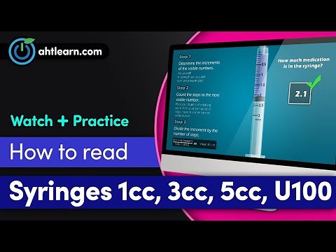 How to Read Syringes