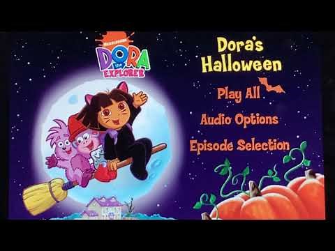 NICKELODEON DORA THE EXPLORER Dora’s Halloween DVD Menu Walkthrough 🇦🇺