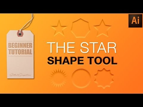 Illustrator Star Tool - BEGINNER TUTORIAL