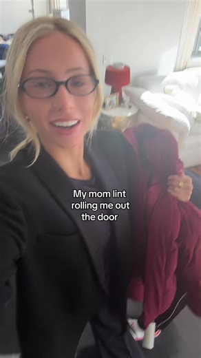 My Mom and the Lint Roller Routine