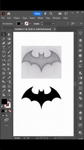 abstract shape in adobe illustrator #illustratortips #abstractshapes