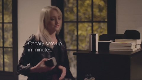 Canary View Indoor Home Security Camera 1080p HD WiFi IP | 24/7 Watch Live Video, Motion Alerts, Two-Way Talk, Night Vision, 10x Zoom, Private Mode, Works with Alexa, Google Assistant and More