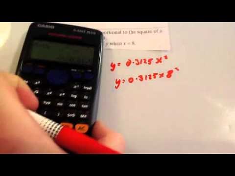 Direct Proportion - Corbettmaths