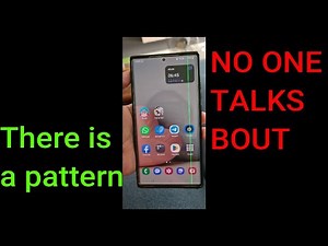 Green Line on phone screen after software update - WATCH THIS