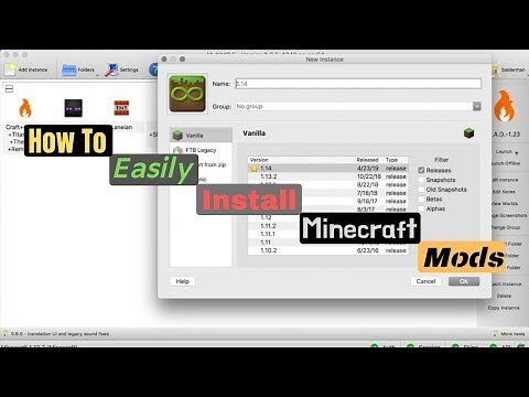 How to easily install and run modpacks/mods in Minecraft Using Multi MC