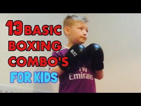 Kids boxing / 13 basic combinations