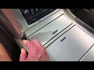 Center Console Disassembly Overview