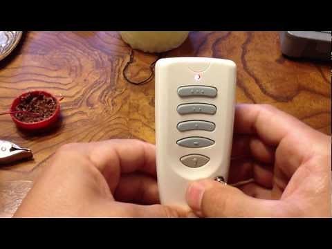 Hunter Fan Remote Fast Battery Drain Fix