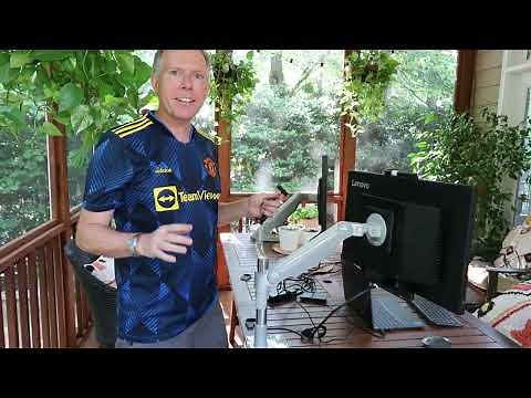 Unboxing Humanscale M8.1 revolutionary dual monitor arm!!